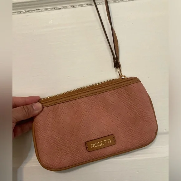 Pink Rosetti Wristlet Wallet - Picture 7 of 10